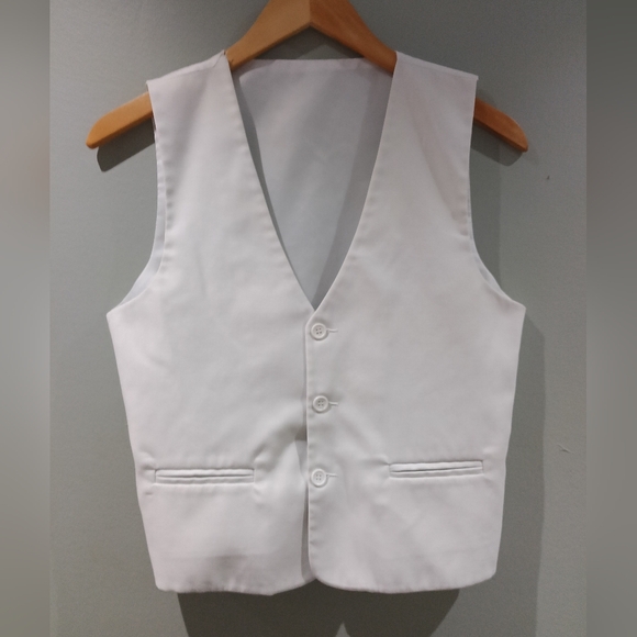 Other - Elegant Formal White Event Wear Vest